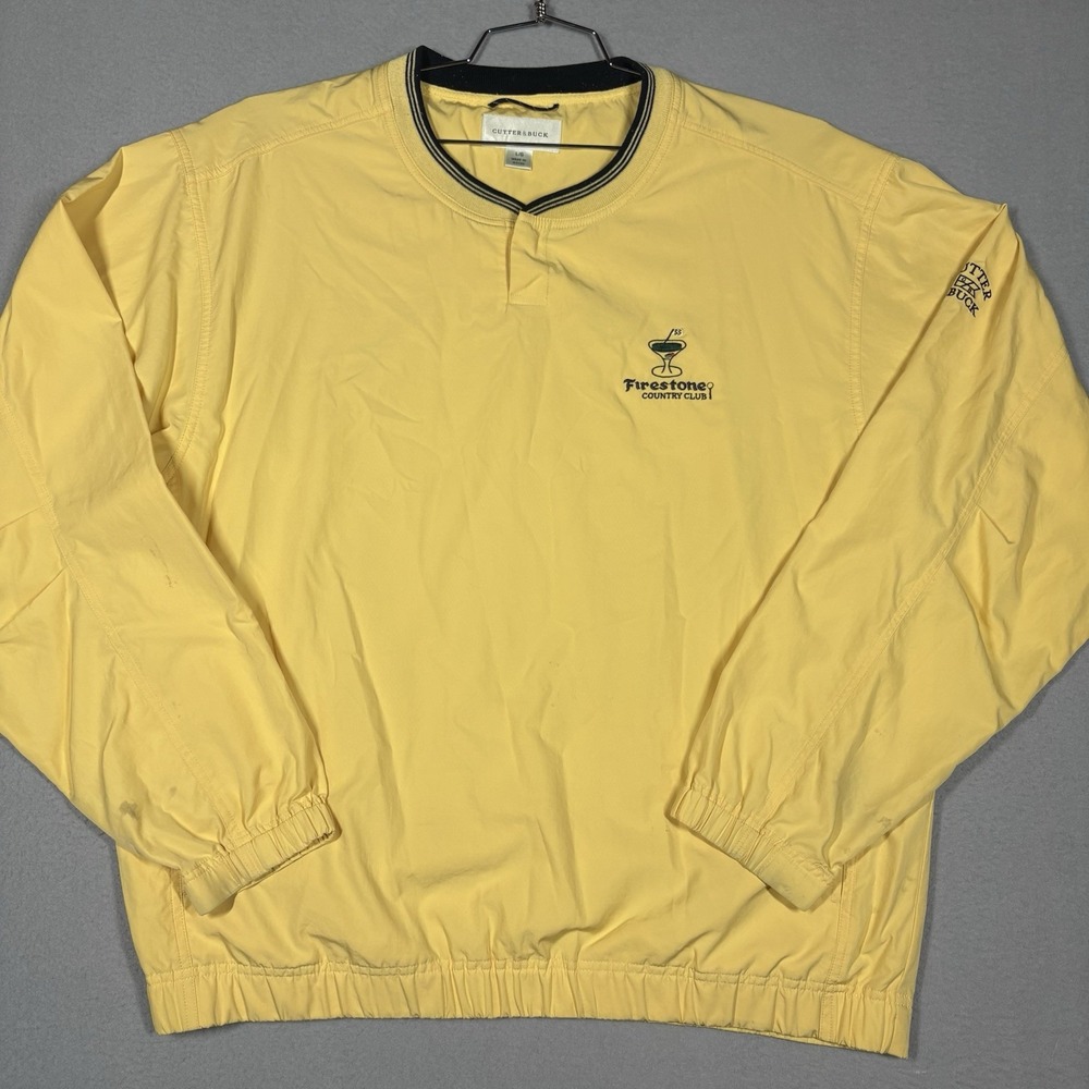 Vintage Cutter & Buck Firestone Country Club Martini Logo Windbreaker Men’s L